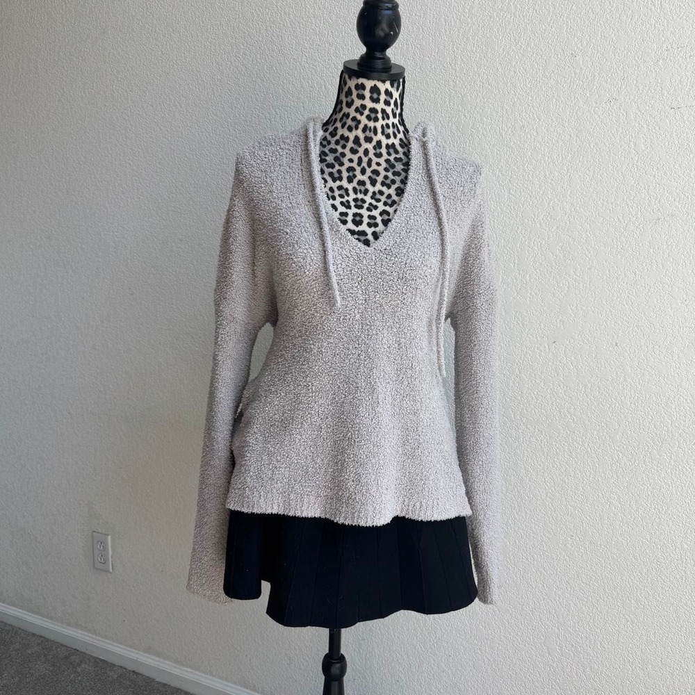 Urban Outfitters Gray fuzzy hoodie Size M